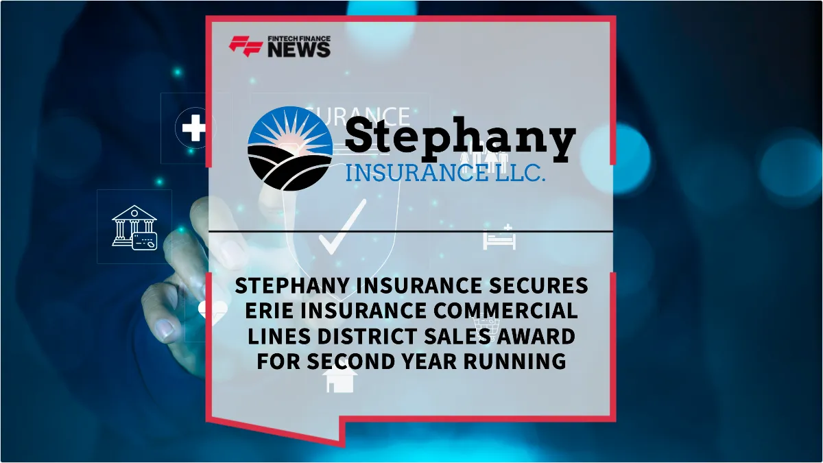Press Release: Stephany Insurance Secures Erie Insurance Commercial Lines District Sales Award for Second Year Running | Featured Image by FF News