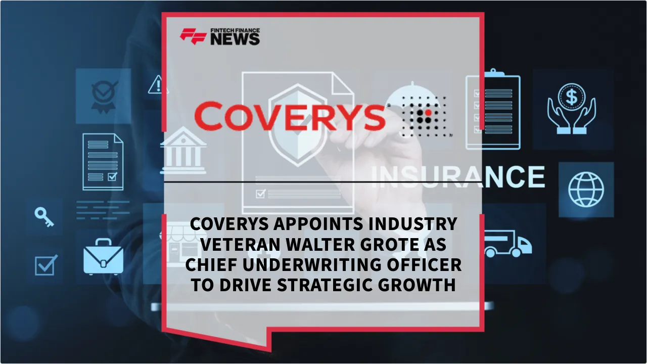 Press Release: Coverys Appoints Industry Veteran Walter Grote as Chief Underwriting Officer to Drive Strategic Growth | Featured Image by FF News