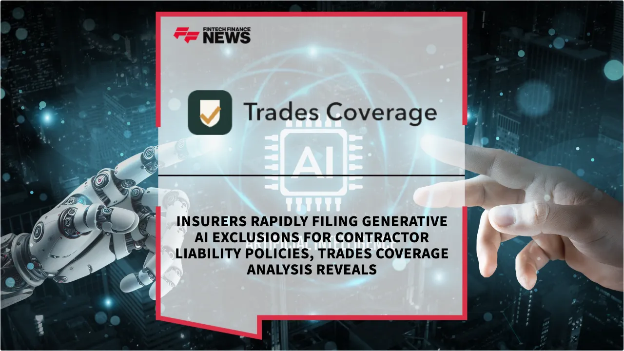 Press Release: Insurers Rapidly Filing Generative AI Exclusions for Contractor Liability Policies, Trades Coverage Analysis Reveals | Featured Image by FF News