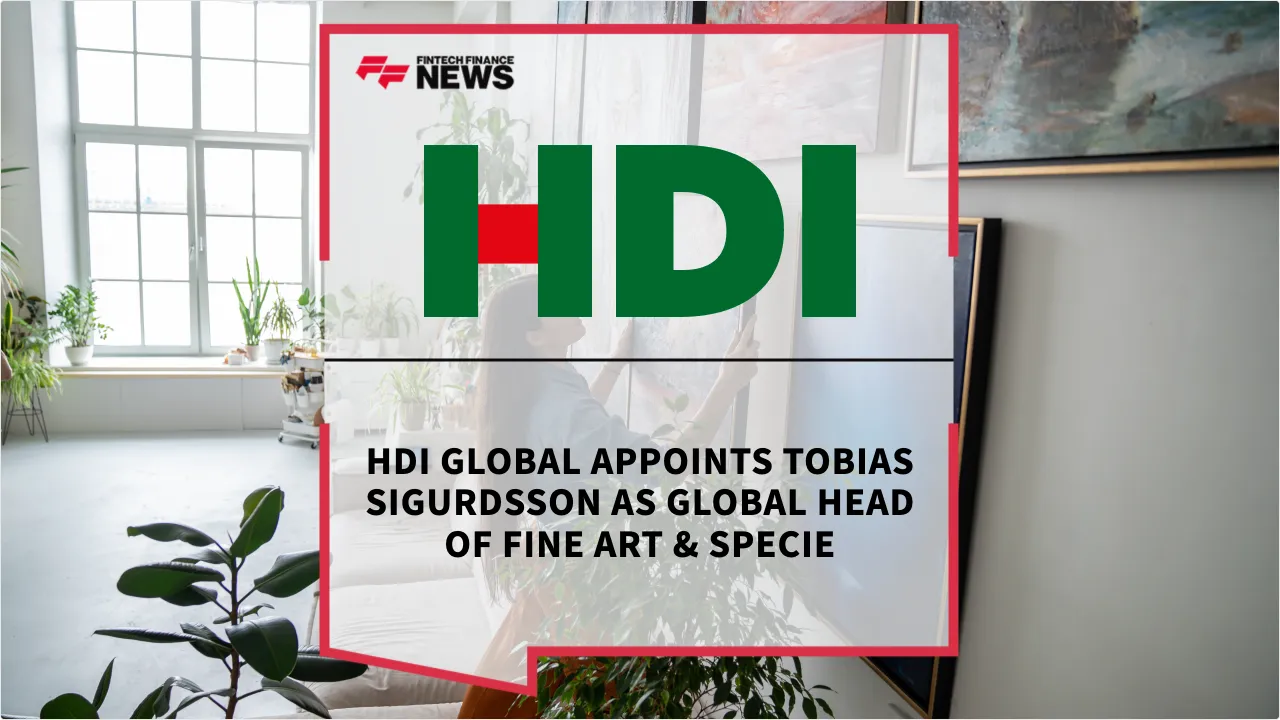 Press Release: HDI Global Appoints Tobias Sigurdsson as Global Head of Fine Art & Specie | Featured Image by FF News