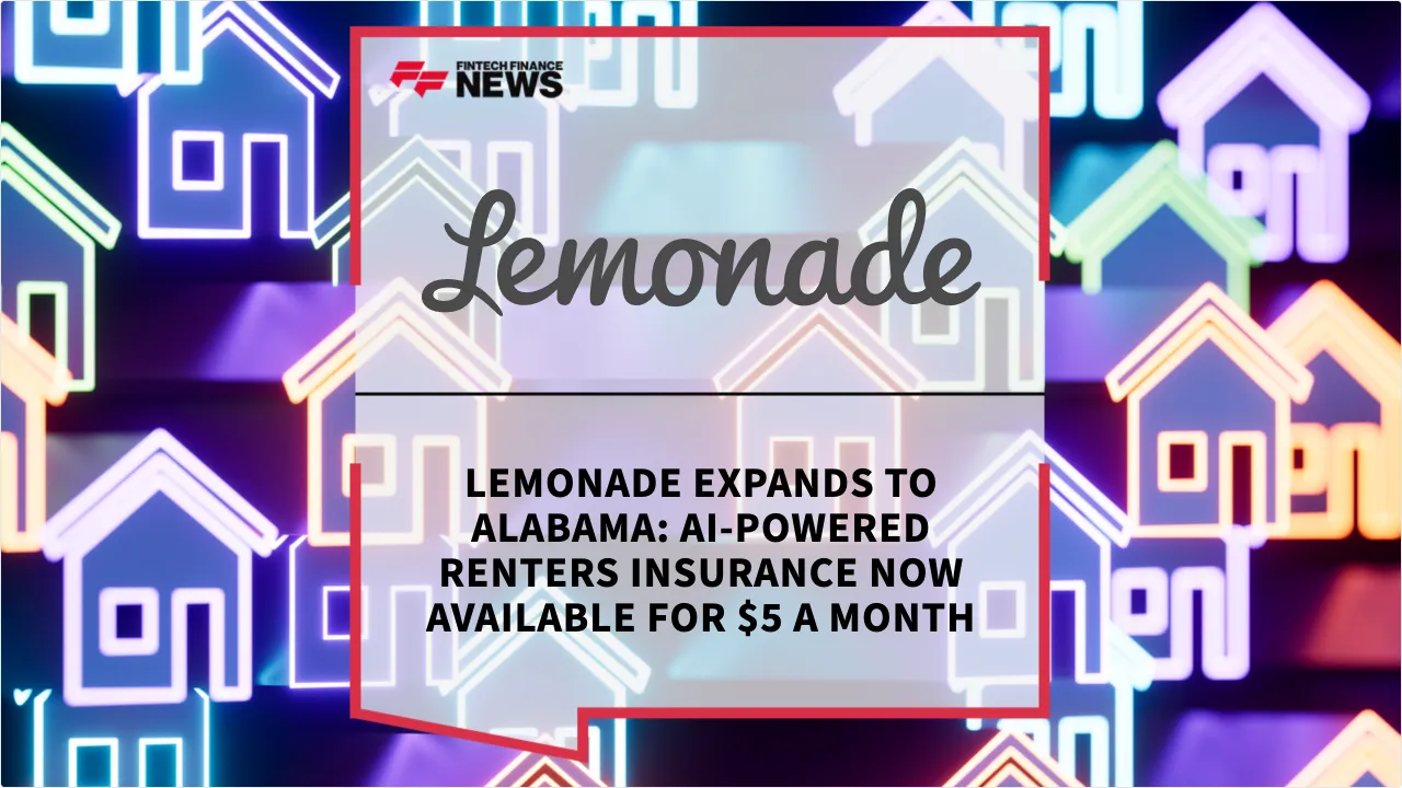 Press Release: Lemonade Expands to Alabama: AI-Powered Renters Insurance Now Available for $5 a Month | Featured Image by FF News
