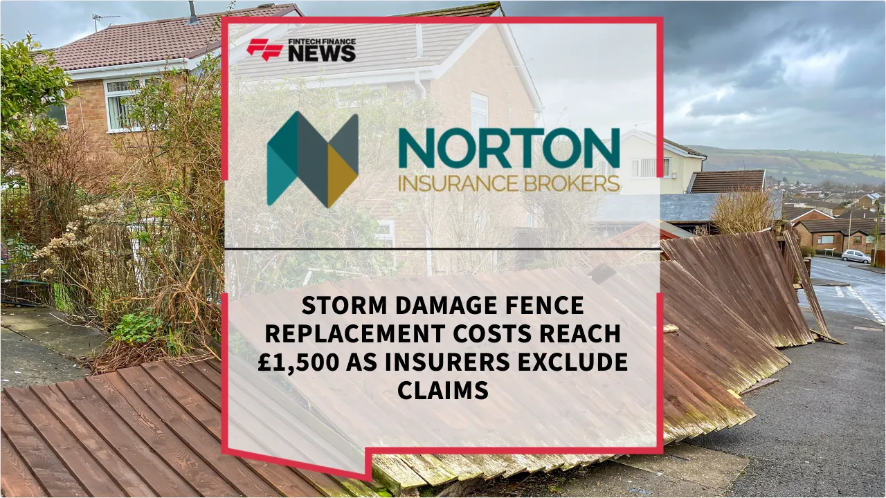 Press Release: Storm Damage Fence Replacement Costs Reach £1,500 as Insurers Exclude Claims | Featured Image by FF News